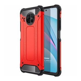 Microsonic Xiaomi Mi 10T Lite Rugged Armor Kırmızı Kılıf