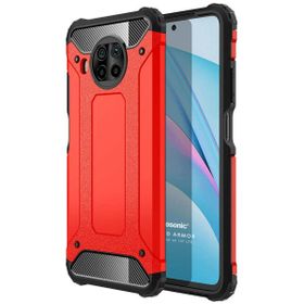 Microsonic Xiaomi Mi 10T Lite Rugged Armor Kırmızı Kılıf
