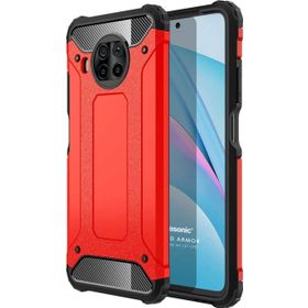 Microsonic Xiaomi Mi 10T Lite Rugged Armor Kırmızı Kılıf
