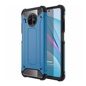 Microsonic Xiaomi Mi 10T Lite Rugged Armor Mavi Kılıf