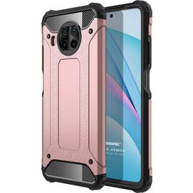 Microsonic Xiaomi Mi 10T Lite Rugged Armor Rose Gold Kılıf