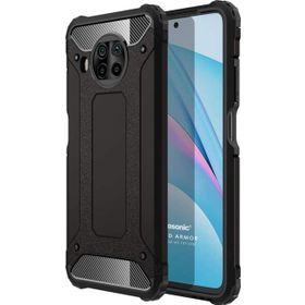 Microsonic Xiaomi Mi 10T Lite Rugged Armor Siyah Kılıf