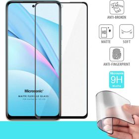 Microsonic Xiaomi Mi 10T Lite Seramik Matte Flexible Siyah Ekran Koruyucu