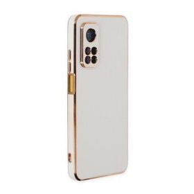 Microsonic Xiaomi Mi 10T Olive Plated Beyaz Kılıf