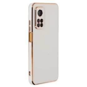 Microsonic Xiaomi Mi 10T Olive Plated Beyaz Kılıf