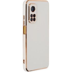 Microsonic Xiaomi Mi 10T Olive Plated Beyaz Kılıf