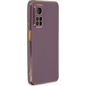 Microsonic Xiaomi Mi 10T Olive Plated Lila Kılıf