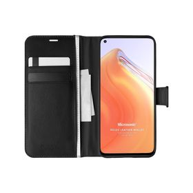 Microsonic Xiaomi Mi 10T Pro Delux Leather Wallet Siyah Kılıf