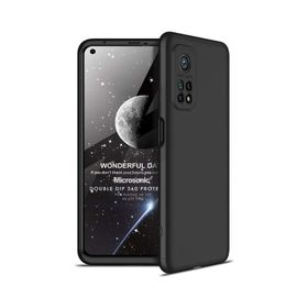 Microsonic Xiaomi Mi 10T Pro Double Dip 360 Siyah Kılıf