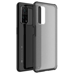 Microsonic Xiaomi Mi 10T Pro Frosted Frame Siyah Kılıf