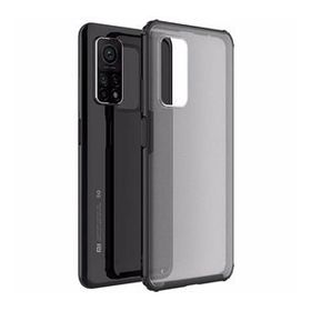 Microsonic Xiaomi Mi 10T Pro Frosted Frame Siyah Kılıf