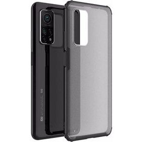Microsonic Xiaomi Mi 10T Pro Frosted Frame Siyah Kılıf