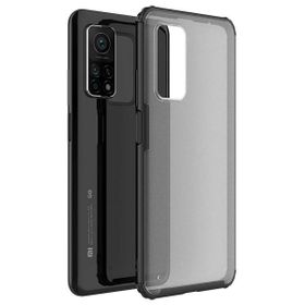 Microsonic Xiaomi Mi 10T Pro Frosted Frame Siyah Kılıf