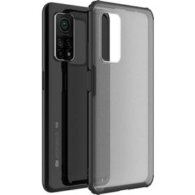 Microsonic Xiaomi Mi 10T Pro Frosted Frame Siyah Kılıf