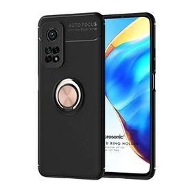 Microsonic Xiaomi Mi 10T Pro Kickstand Ring Holder Siyah Kılıf