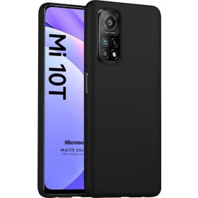 Microsonic Xiaomi Mi 10T Pro Matte Silicone Siyah Kılıf