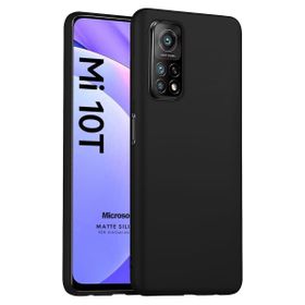 Microsonic Xiaomi Mi 10T Pro Matte Silicone Siyah Kılıf