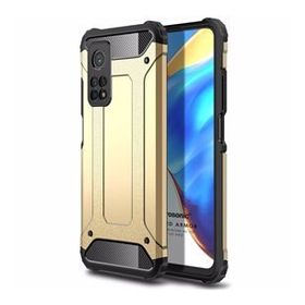 Microsonic Xiaomi Mi 10T Pro Rugged Armor Gold Kılıf