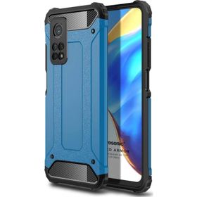 Microsonic Xiaomi Mi 10T Pro Rugged Armor Mavi Kılıf