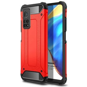 Microsonic Xiaomi Mi 10T Rugged Armor Kırmızı Kılıf