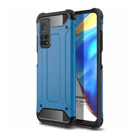 Microsonic Xiaomi Mi 10T Rugged Armor Mavi Kılıf