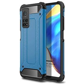 Microsonic Xiaomi Mi 10T Rugged Armor Mavi Kılıf