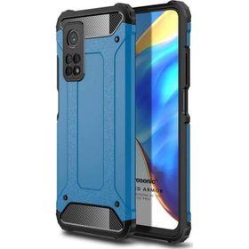 Microsonic Xiaomi Mi 10T Rugged Armor Mavi Kılıf