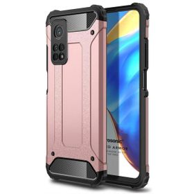 Microsonic Xiaomi Mi 10T Rugged Armor Rose Gold Kılıf