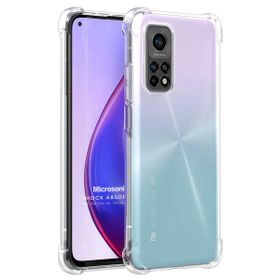 Microsonic Xiaomi Mi 10T Shock Absorbing Şeffaf Cep Telefonu Kılıfı
