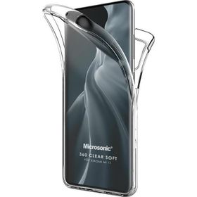 Microsonic Xiaomi Mi 11 6 Tarafı Tam Full Koruma 360 Clear Soft Şeffaf Kılıf