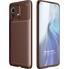 Microsonic Xiaomi Mi 11 Legion Series Kahverengi Kılıf