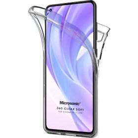 Microsonic Xiaomi Mi 11 Lite 6 Tarafı Tam Full Koruma 360 Clear Soft Şeffaf Kılıf