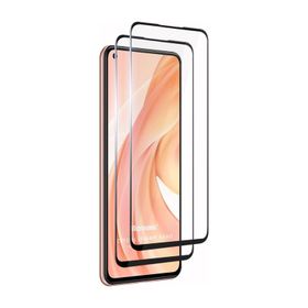Microsonic Xiaomi Mi 11 Lite Crystal Seramik Nano 2 Adet Siyah Ekran Koruyucu