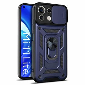Microsonic Xiaomi Mi 11 Lite Impact Resistant Lacivert Kılıf