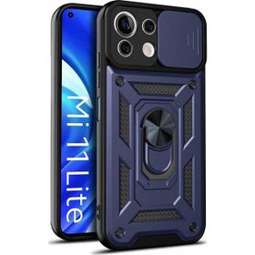 Microsonic Xiaomi Mi 11 Lite Impact Resistant Lacivert Kılıf