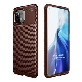 Microsonic Xiaomi Mi 11 Lite Legion Series Kahverengi Kılıf