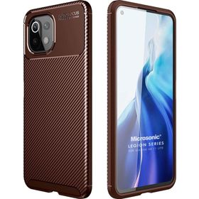 Microsonic Xiaomi Mi 11 Lite Legion Series Kahverengi Kılıf