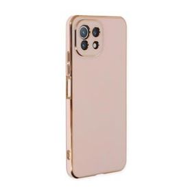 Microsonic Xiaomi Mi 11 Lite Olive Plated Pembe Kılıf