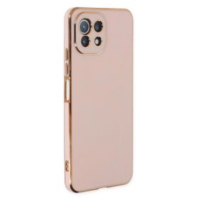 Microsonic Xiaomi Mi 11 Lite Olive Plated Pembe Kılıf