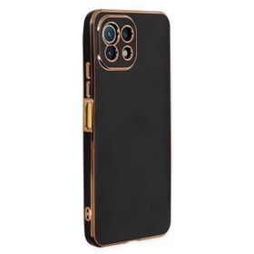Microsonic Xiaomi Mi 11 Lite Olive Plated Siyah Kılıf