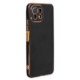 Microsonic Xiaomi Mi 11 Lite Olive Plated Siyah Kılıf