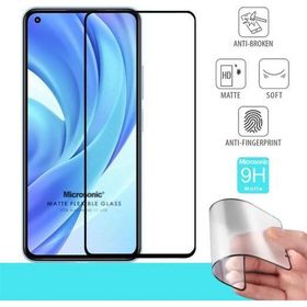 Microsonic Xiaomi Mi 11 Lite Seramik Matte Flexible Siyah Ekran Koruyucu