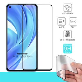 Microsonic Xiaomi Mi 11 Lite Seramik Matte Flexible Siyah Ekran Koruyucu