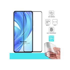 Microsonic Xiaomi Mi 11 Lite Seramik Matte Flexible Siyah Ekran Koruyucu