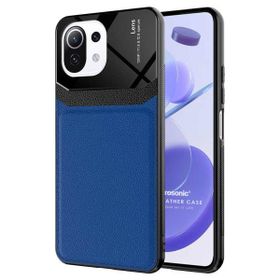 Microsonic Xiaomi Mi 11 Lite Uniq Leather Lacivert Kılıf