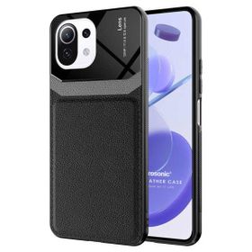 Microsonic Xiaomi Mi 11 Lite Uniq Leather Siyah Kılıf