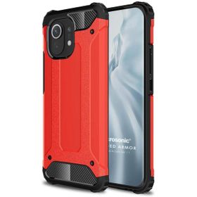 Microsonic Xiaomi Mi 11 Rugged Armor Kırmızı Kılıf