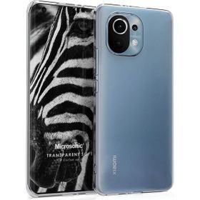 Microsonic Xiaomi Mi 11 Transparent Soft Beyaz Kılıf