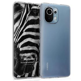 Microsonic Xiaomi Mi 11 Transparent Soft Beyaz Kılıf