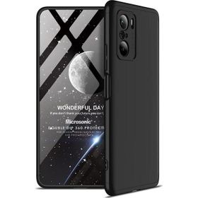 Microsonic Xiaomi Mi 11İ Double Dip 360 Protective Siyah Kılıf
